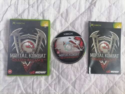 VINTAGE - Xbox Mortal Kombat Deadly ALLIANCE - MADE IN UK - PAL - MINT CONDITION - NO SCRATCHES
