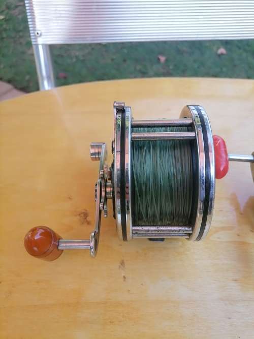 2 x Vintage PENN NO 49 SUPER MARINER DEEP SEA SALTWATER FISHING REEL - PENN JIGMASTER 500 SALTWATER