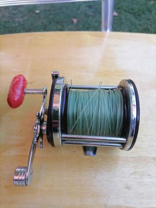 2 x Vintage PENN NO 49 SUPER MARINER DEEP SEA SALTWATER FISHING REEL - PENN JIGMASTER 500 SALTWATER