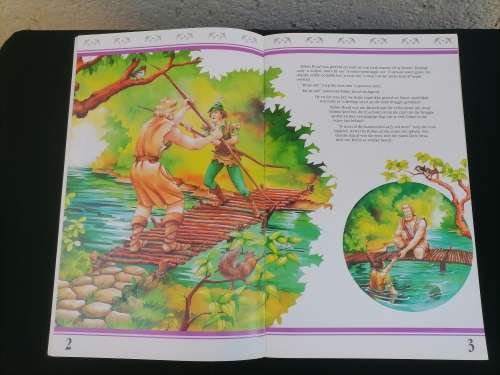 Robin Hood/Peter Pan story-telling pictorial book 1992 Tormont Canada JANE BRIERLEY - 2 BOOKS