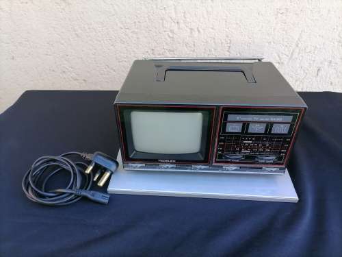 Tedelex ACN-6030 125MM BLACK AND WHITE TV WITH RADIO -  100% WORKING