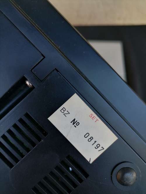 Tedelex ACN-6030 125MM BLACK AND WHITE TV WITH RADIO -  100% WORKING