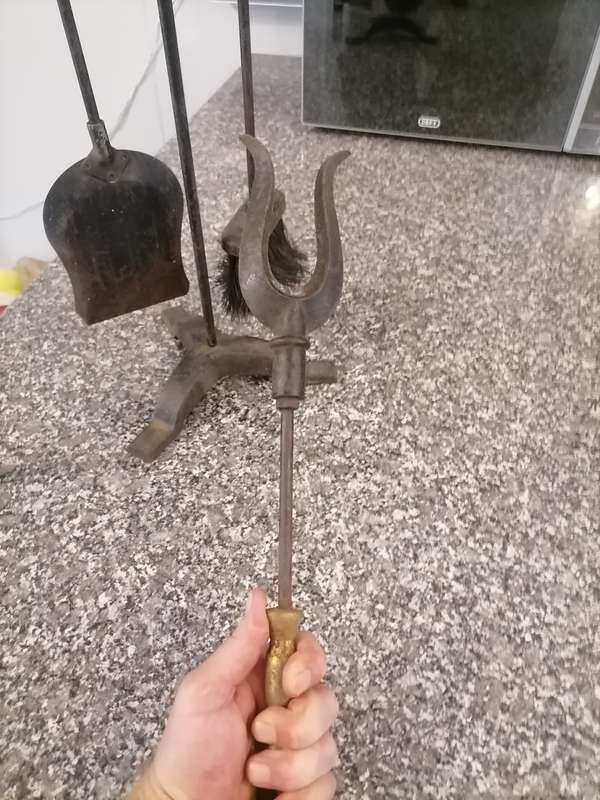 Fireplace Accessories TRIO 3 CAST IRON WOULD LAST A LIFE TIME