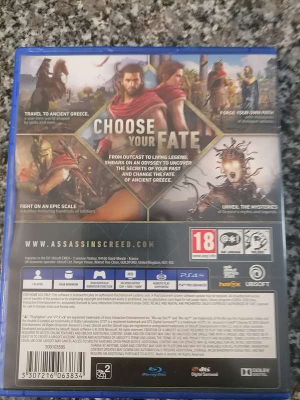 Assassin`s Creed Odyssey : PS4 - SAME DAY SHIPPING