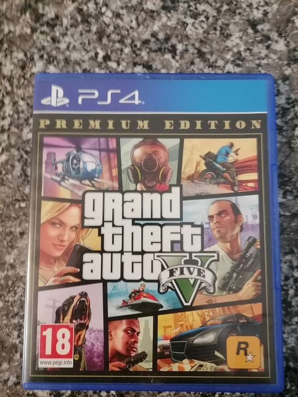 GRAND THEFT AUTO V / GTA V PREMIUM ONLINE EDITION GAME FOR PS4