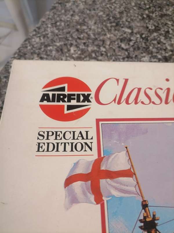 Airfix Golden Hind 1578 Sailing 1/72 Scale Ship Model Kit - 1988 NOT BUILT - COMES WITH BOOKLETS