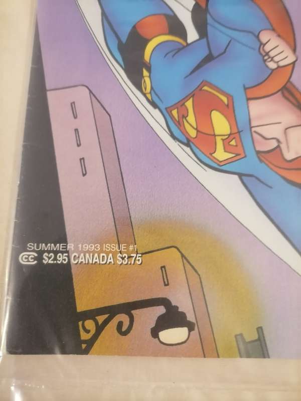 SUPERMAN & BATMAN MAGAZINE #1 ~ 1993 DC COMICS ~ PREMIERE Issue - NEAR MINT