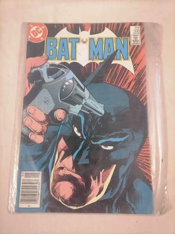 *500* BATMAN DC COMIC BOOK ISSUE #395 MAY 1986 - EXCELLENT CONDITION COMES WITH PLASTIC SLEEVE