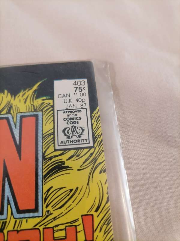 R1200 - BATMAN Comics #403 (DC Jan 1987)  EXCELLENT CONDITION COMES WITH PLASTIC SLEEVE