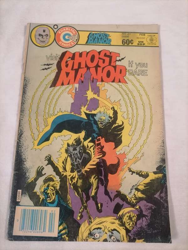 Ghost Manor, Vol 12 #61: Charlton Comics (FEB 1982) - EXCELLENT CONDITION COMES WITH PLASTIC SLEEVE