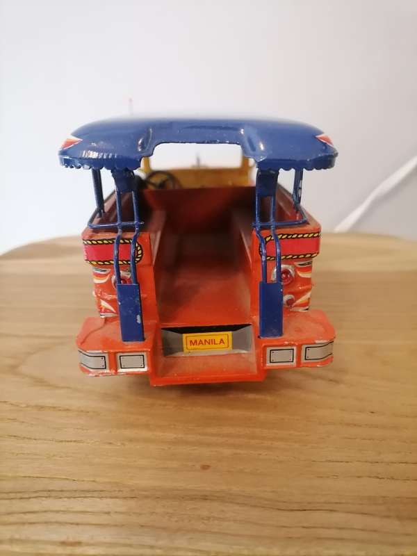 Vintage Promite Model I-80 Philippine Jeepney Metal Car Toy Jeep Parts MCM - DIE CAST