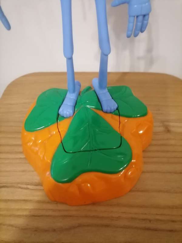 Vintage A Bug`s Life - FLIK Large Talking Figure Eyes Move - 1998 Vintage Disney Pixar Toy - WORKING