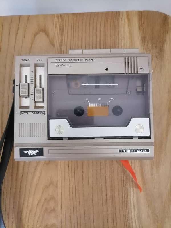 1970`s - Fox Stereo mate sp-10 vintage Walkman cassette player - 100% WORKING Sounds great