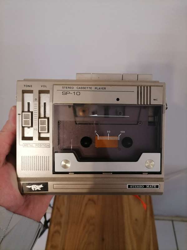 1970`s - Fox Stereo mate sp-10 vintage Walkman cassette player - 100% WORKING Sounds great