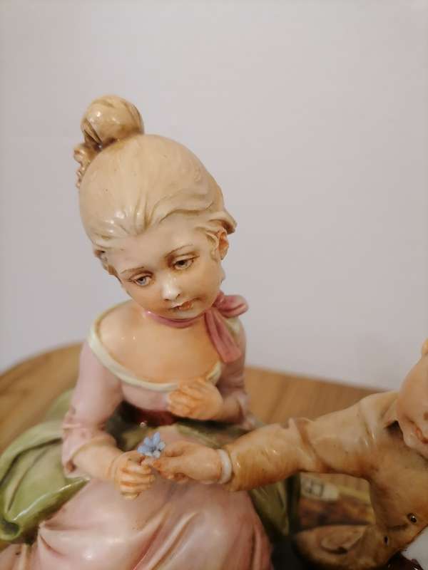 Bmerli 101 boy and girl capodimonte - AMAZING CONDITION - Perfect no defects
