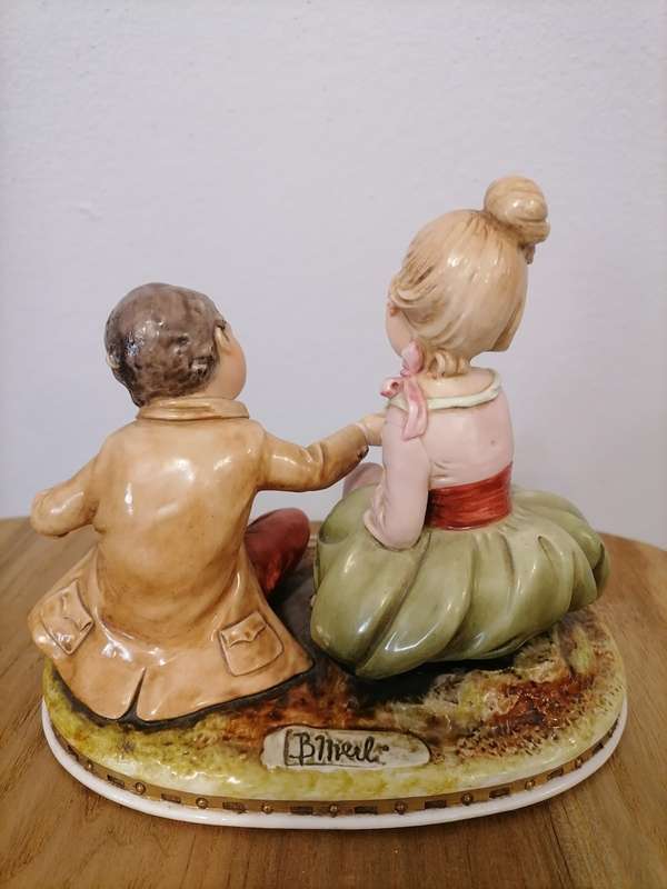 Bmerli 101 boy and girl capodimonte - AMAZING CONDITION - Perfect no defects
