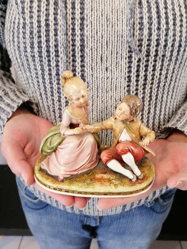 Bmerli 101 boy and girl capodimonte - AMAZING CONDITION - Perfect no defects