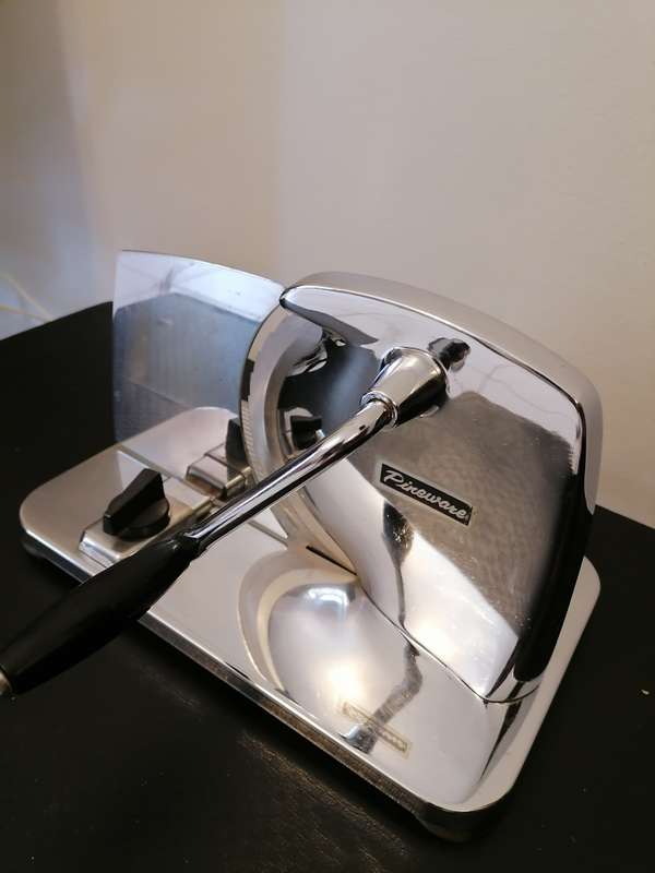 Vintage Pineware Meat and Bread Slicer - AMAZING CONDITION VERY SMOOTH