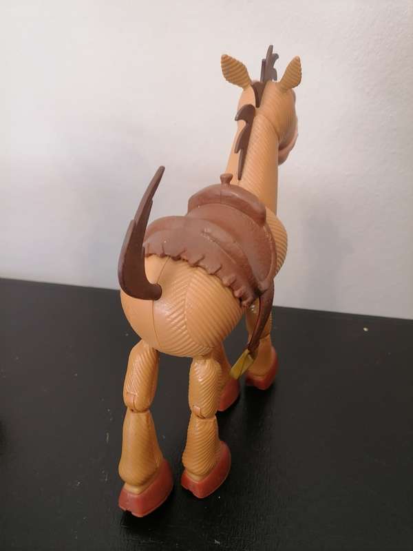 Toy Story Talking Woody Thinkway Toys Disney Pixar Push button Woody 100% WORKING & Bullseye Horse