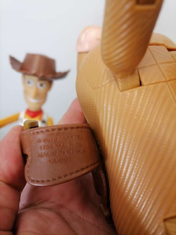 Toy Story Talking Woody Thinkway Toys Disney Pixar Push button Woody 100% WORKING & Bullseye Horse