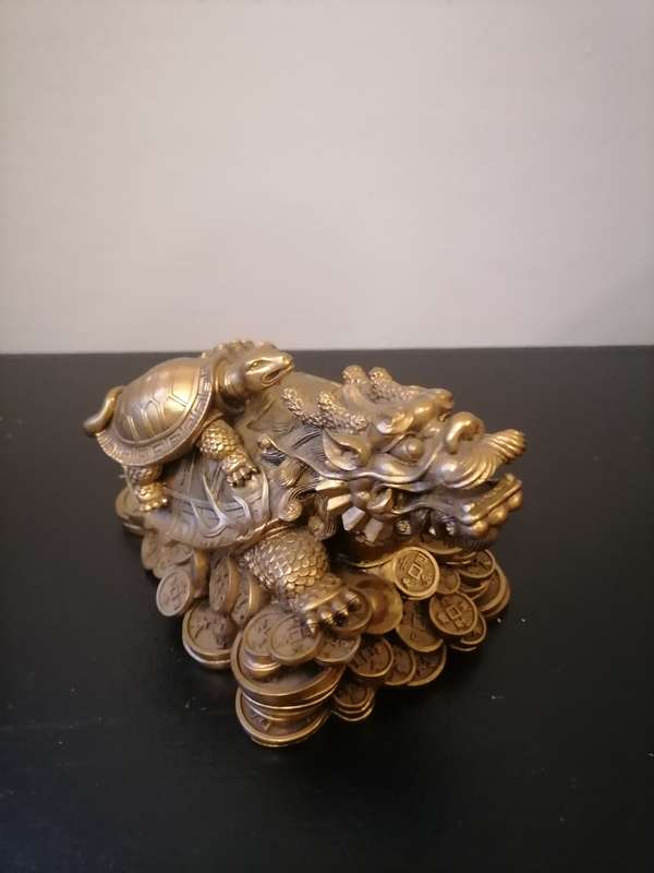 Dragon Turtle (Tortoise)Feng Shui Symbol - Meaning and Placement 20 CM