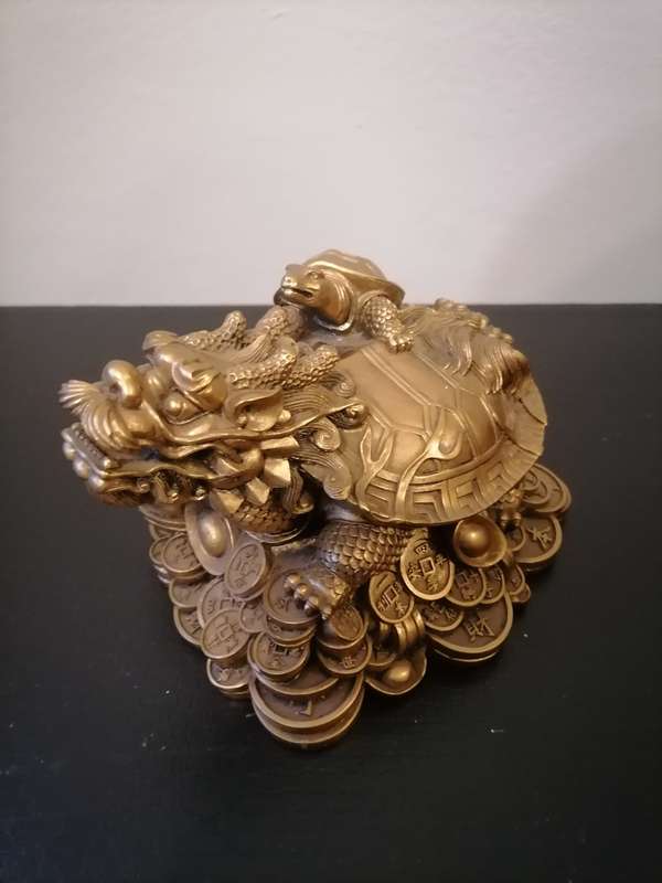 Dragon Turtle (Tortoise)Feng Shui Symbol - Meaning and Placement 20 CM