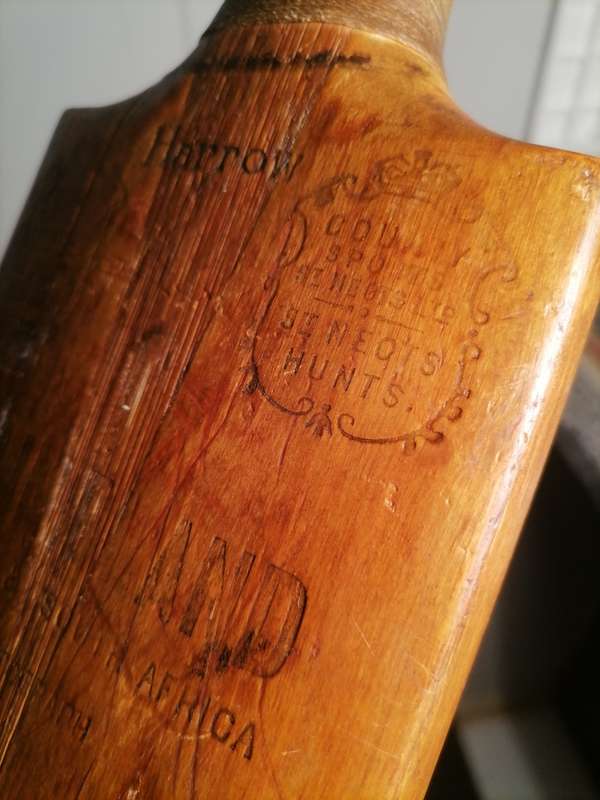 Vintage - Colin bland rhodesia and south africa cricket bat (2242103) - AMAZING CONDITION