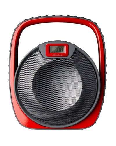 S Digital Submarine IPX67 Wireless Speaker and POWER BANK WATER PROOF BRAND NEW - RED