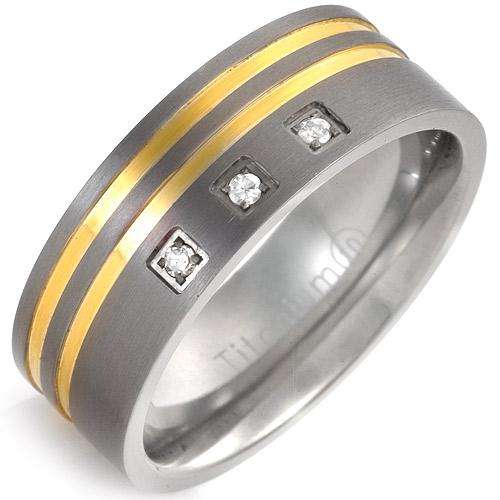 Elegant and Beautiful Brand New Gentlemens Band Comfort fit Ring With Genuine Diamonds Beautifully D
