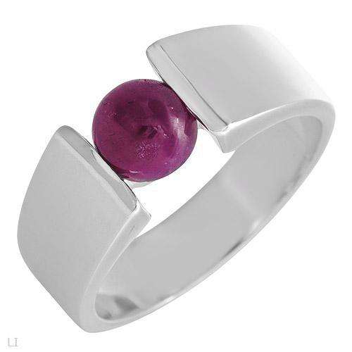 Dazzling Brand New Solitaire Ring With 1.10ctw Genuine Ruby 925 Sterling silver. Total item weight 5