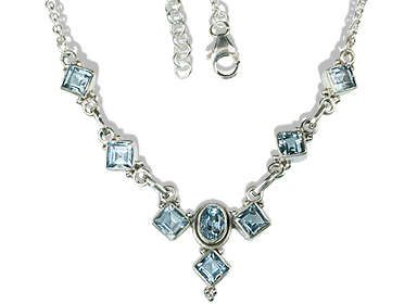 BLUE TOPAZ NECKLACE