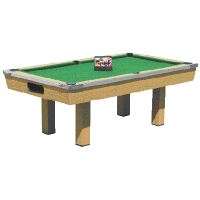 SHOOT SALOON POOL TABLE WITH CUES/BALLS & TRIANGLE