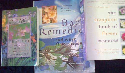 3 books on Bach Flower Therapy