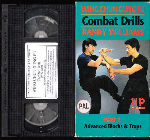 VHS Tape - Randy Williams - Wing Chun Gung Fu Combat Drills - Part 2