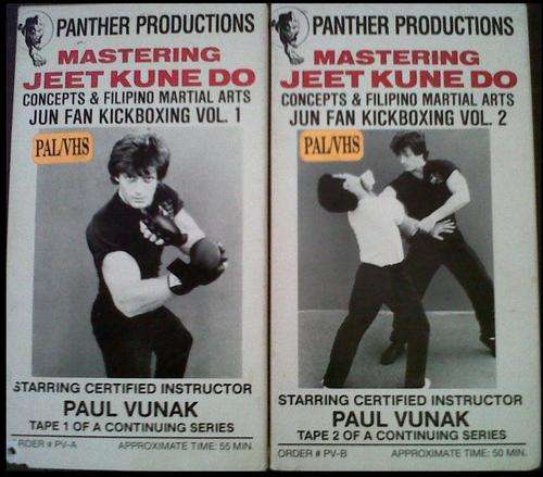 Jun Fan Kickboxing Vol 1 & 2 - Paul Vunak - VHS PAL