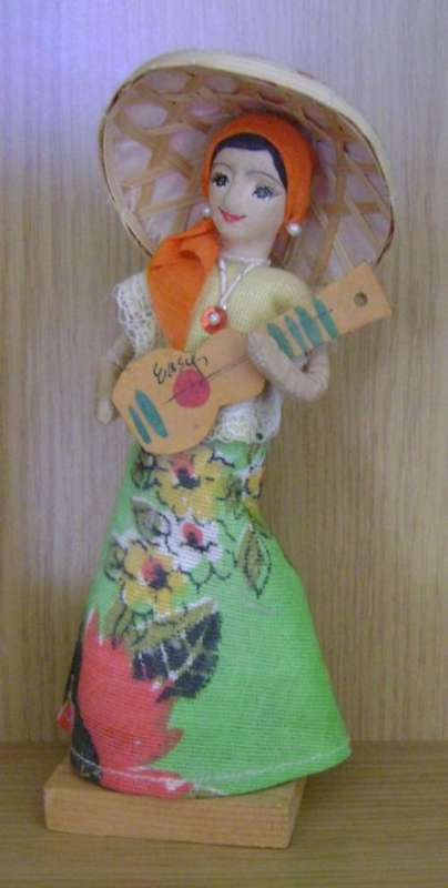 Souvenir doll from the Philippines