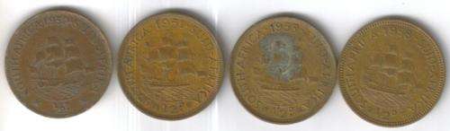 SA - 4 x 1/2d - 1950, 1951, 1953, 1958