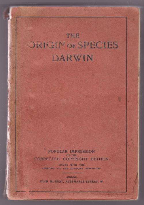 The Origin Of Species - Charles Darwin - softcover