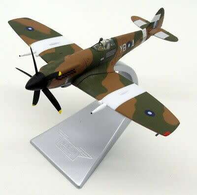 Spitfire by Corgi, Die-Cast, scale 1/72, Mint in Box, Limited Edition with Card