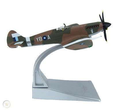 Spitfire by Corgi, Die-Cast, scale 1/72, Mint in Box, Limited Edition with Card