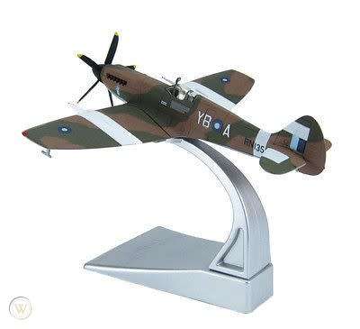 Spitfire by Corgi, Die-Cast, scale 1/72, Mint in Box, Limited Edition with Card