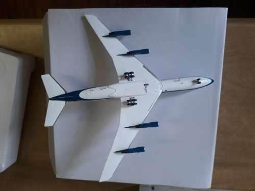 SOUTH AFRICAN AIR FORCE BOEING 707-320, DIE-CAST, SCALE 1:200 by INFLIGHT 200, Limited Ed., with BOX