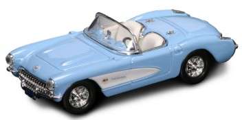 ROAD SIGNATURE CHEVROLET CORVETTE 1957 1:48 DIE-CAST NEW IN BOX