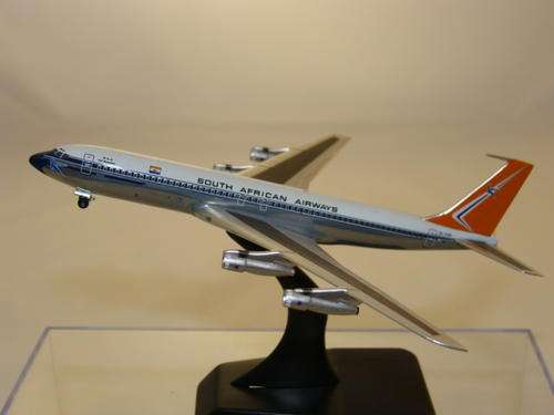 BOEING 707-300 by Aviation400, DIE-CAST, SCALE 1:400 SAL/SAA NEW
