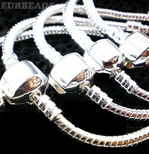 Pandora Silver Charm Bracelets - 8"