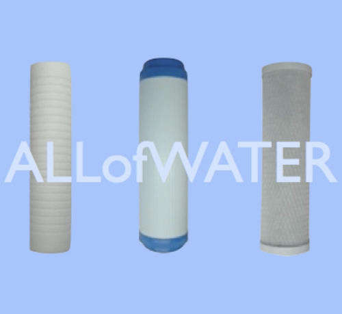 Replacement Filters for Reverse Osmosis purifier bottom 3 filters