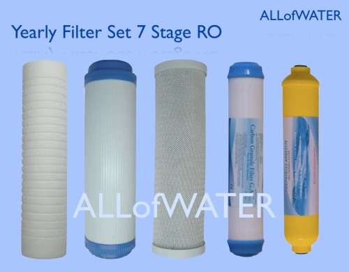 Yearly Filter Set for 7 Stage RO