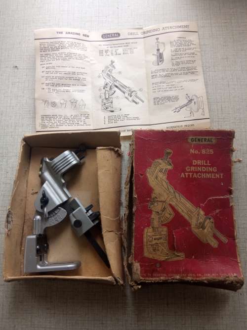general no 825 drill grinding attachment