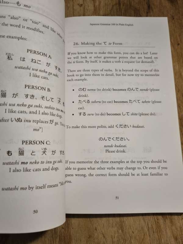 Japanese Grammar in Plain English