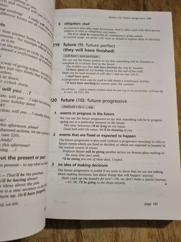 Swan`s Practical English Usage (Oxford).